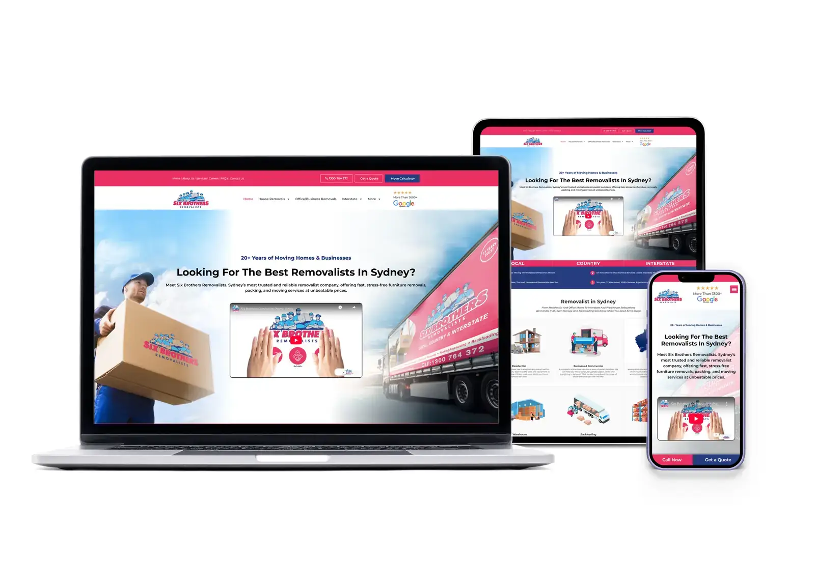 Six Brothers Removalist — case study