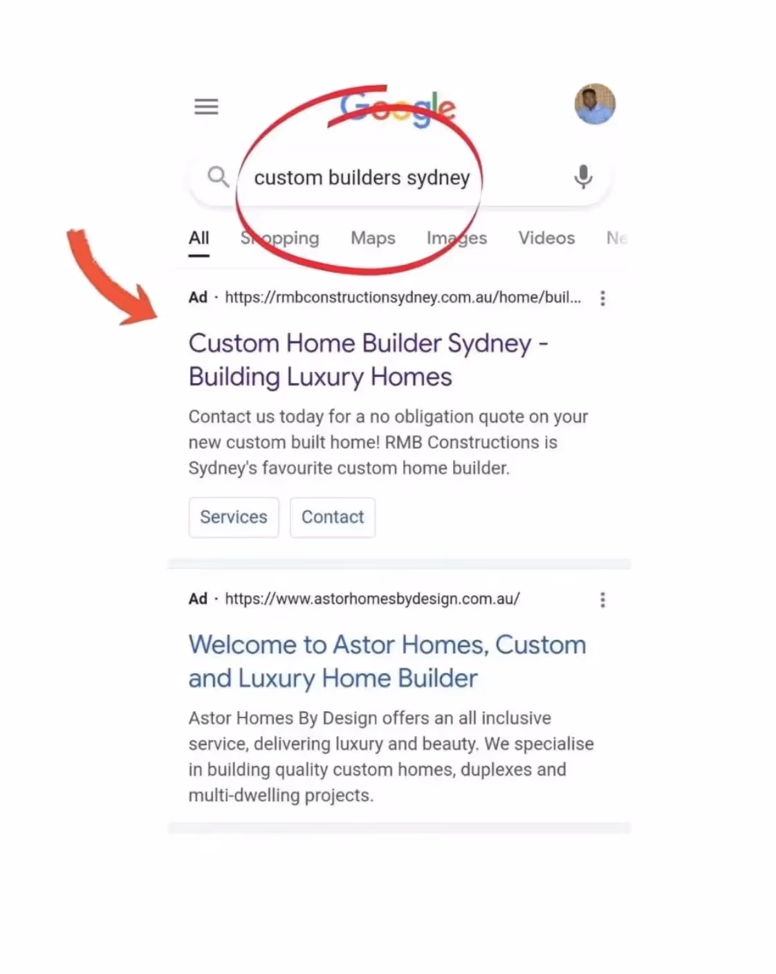 RMB Constructions — case study